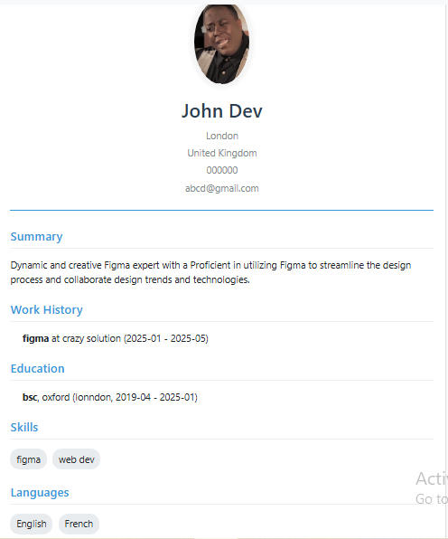 Resume 1