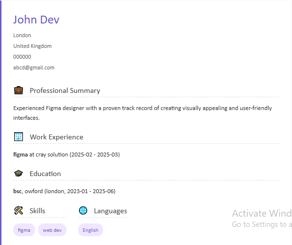 Resume 4