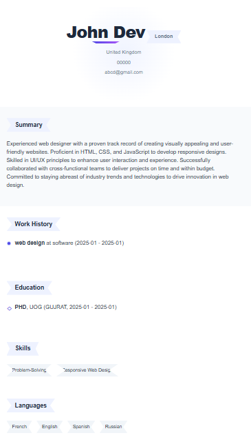 Resume 14